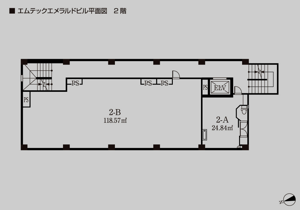 エメラルドビル2階