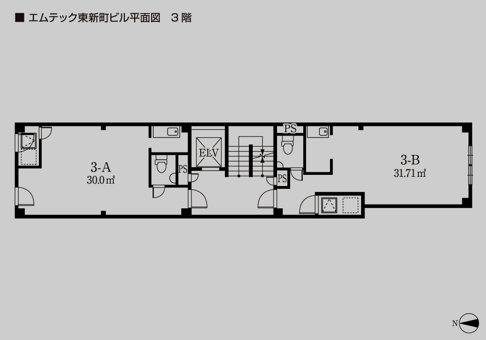 東新町3階