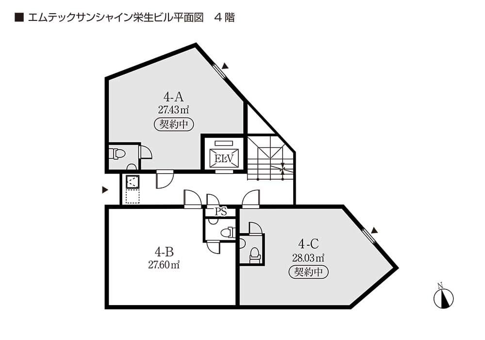 サンシャイン栄生ビル4階