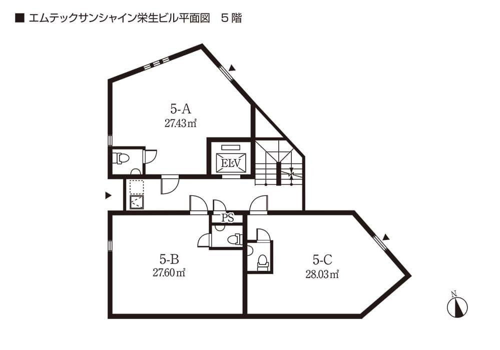 サンシャイン栄生ビル5階