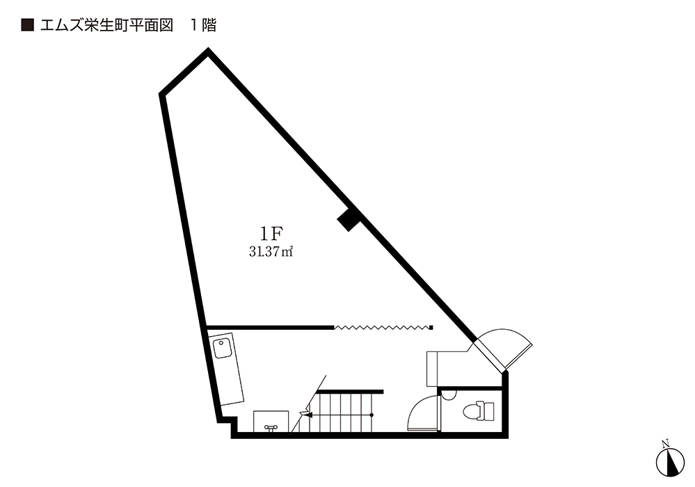 エムズ栄生町1階