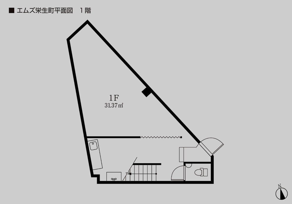 エムズ栄生町1階