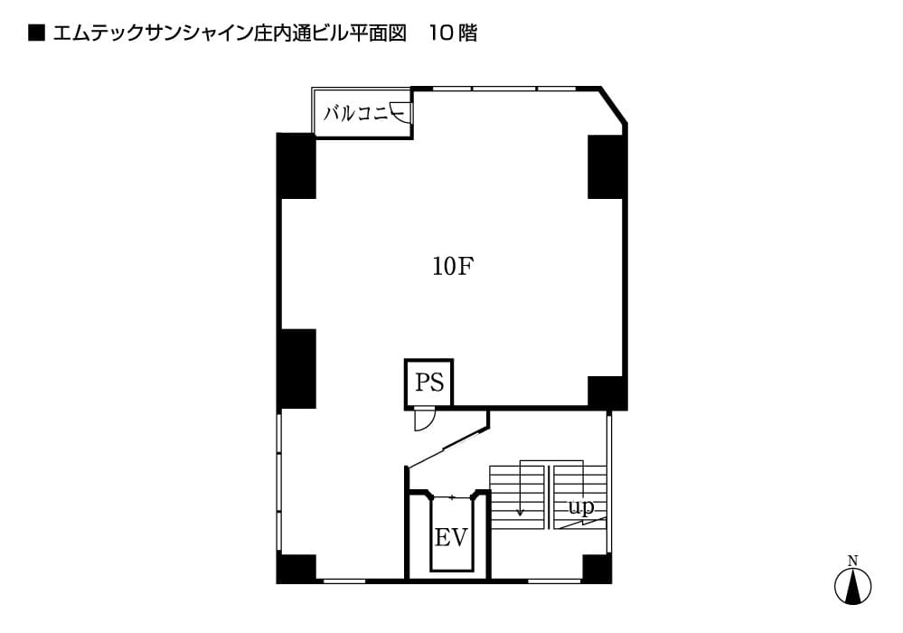 サンシャイン庄内通10階