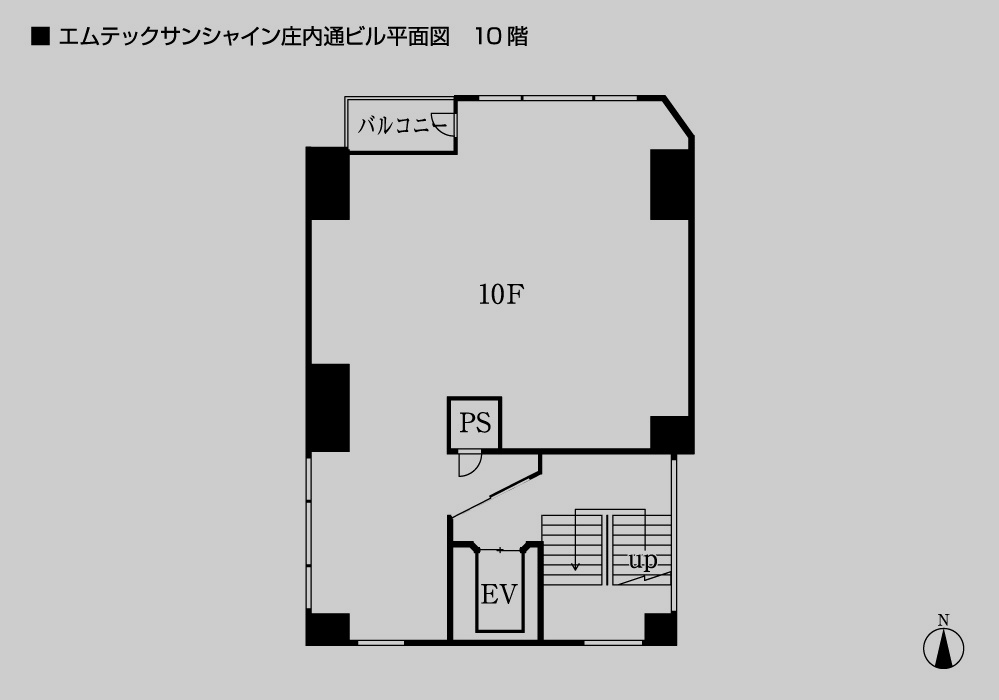 サンシャイン庄内通10階