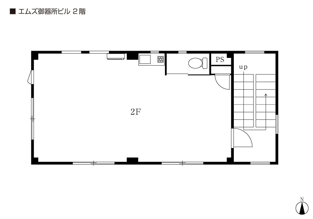 御器所ビル2階