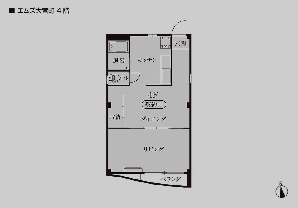 エムズ大宮町4階