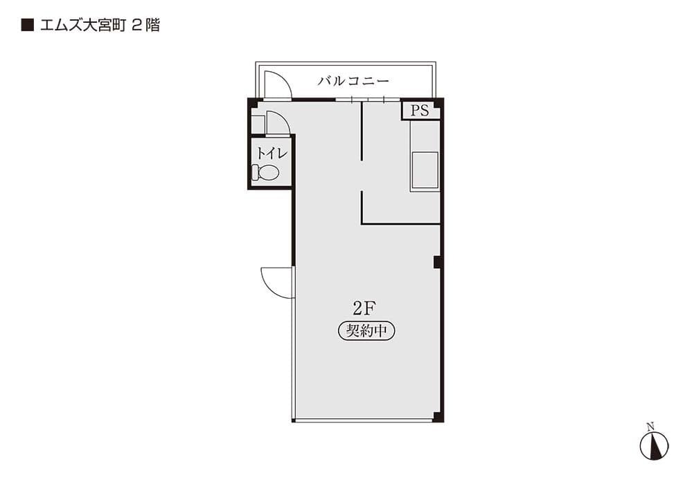 エムズ大宮町2階