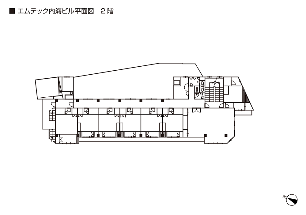 内海ビル2階