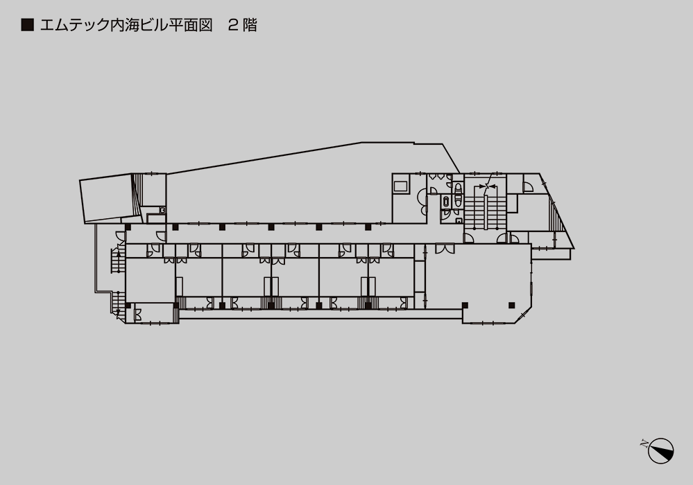 内海ビル2階