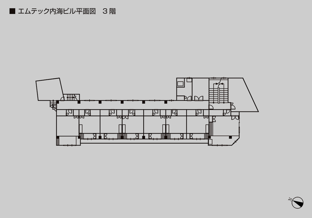 内海ビル3階