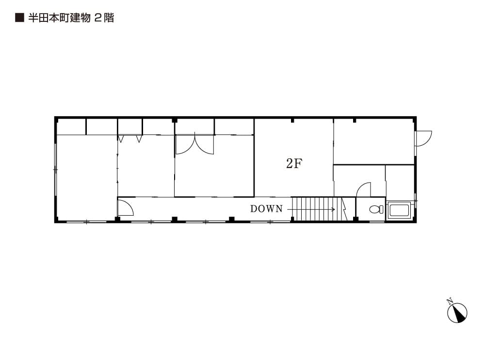 半田本町建物2階