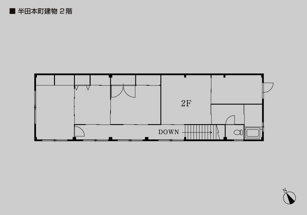 半田本町建物2階